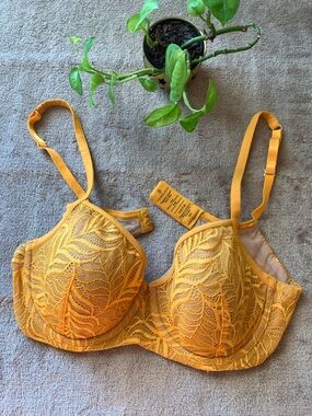 ThirdLove Yellow Lace Underwire Bra